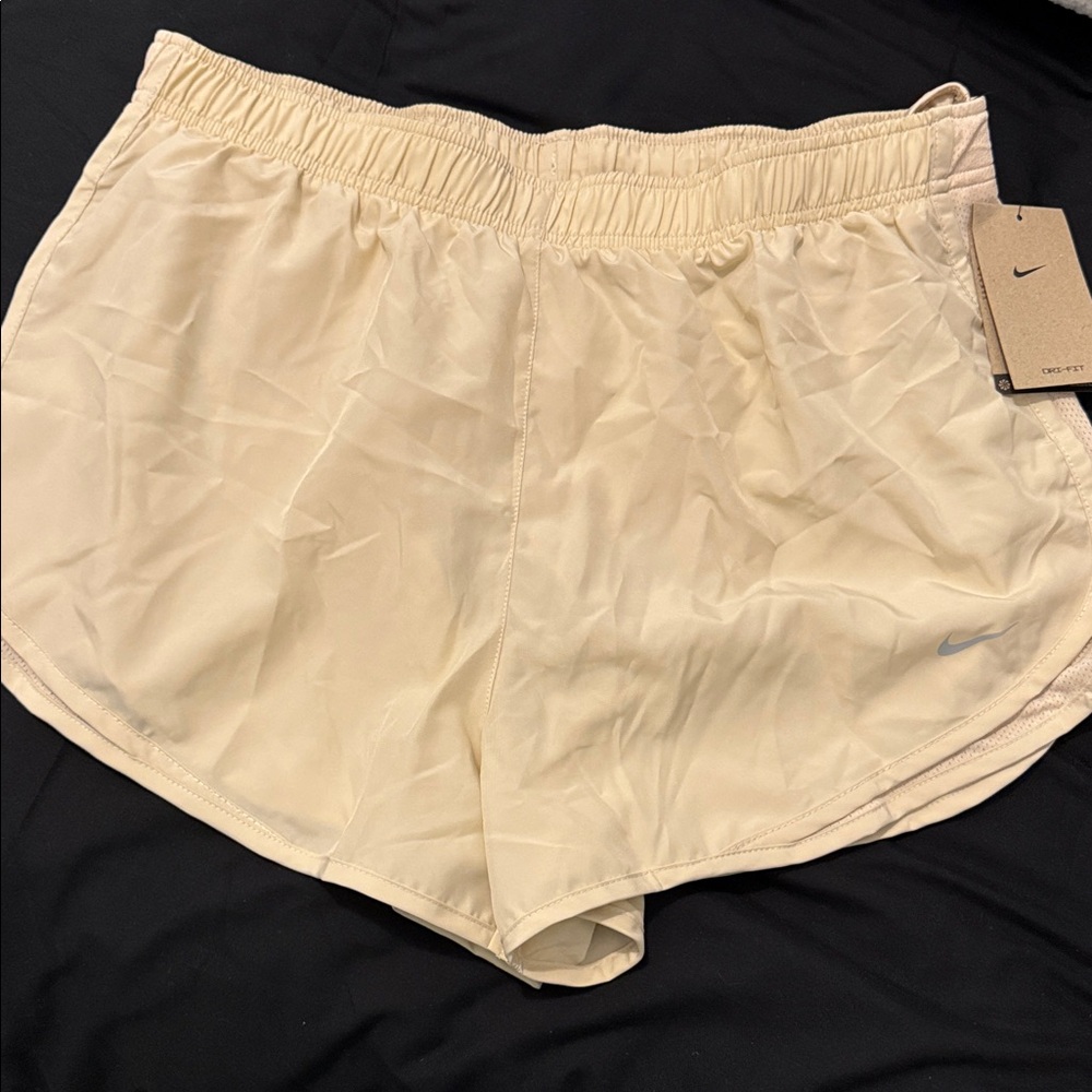 Nike Beige Running Shorts